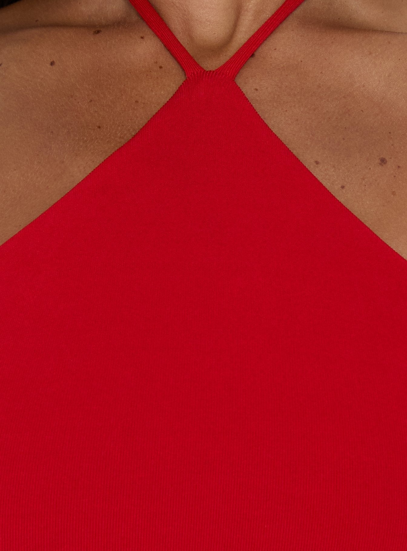 Kylianne Arrowneck Playsuit Red