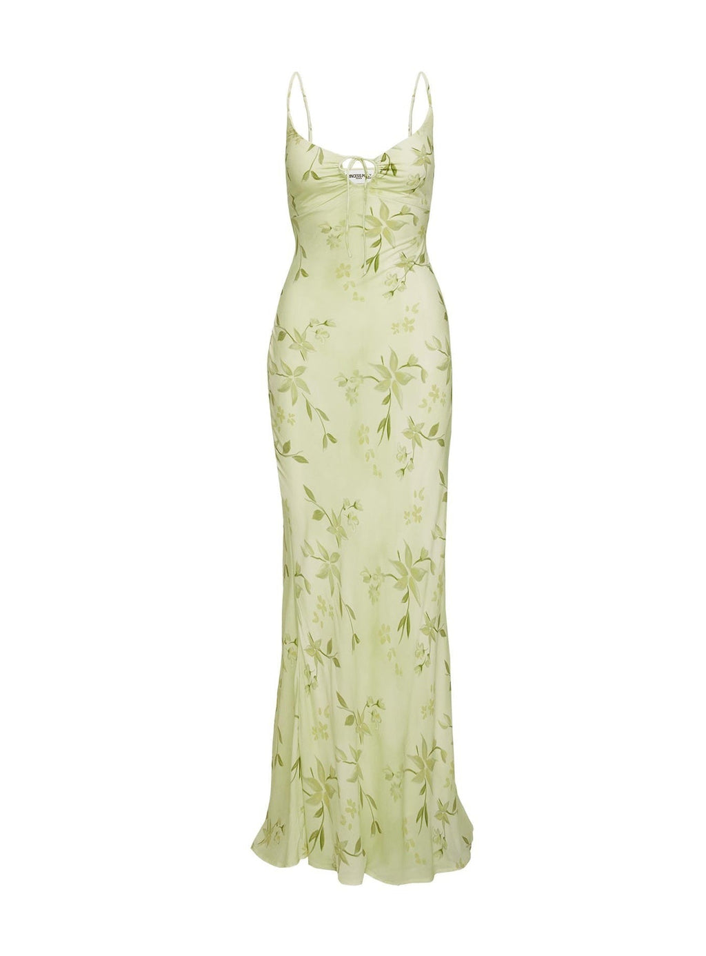 Lauraline Maxi Dress Green / Floral