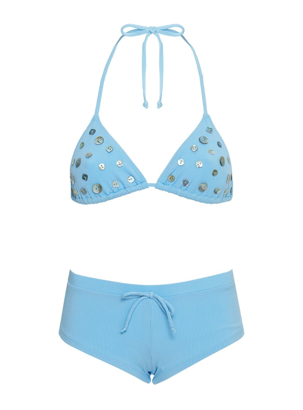 Jennee Micro Swim Shorts Blue