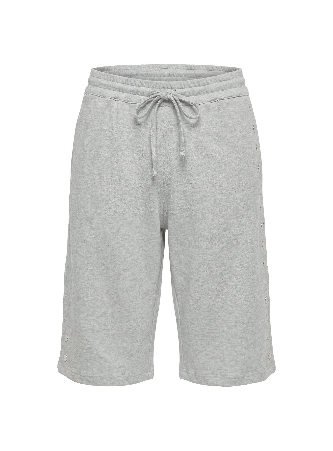 Kether Longline Basketball Studs Short Grey Marle