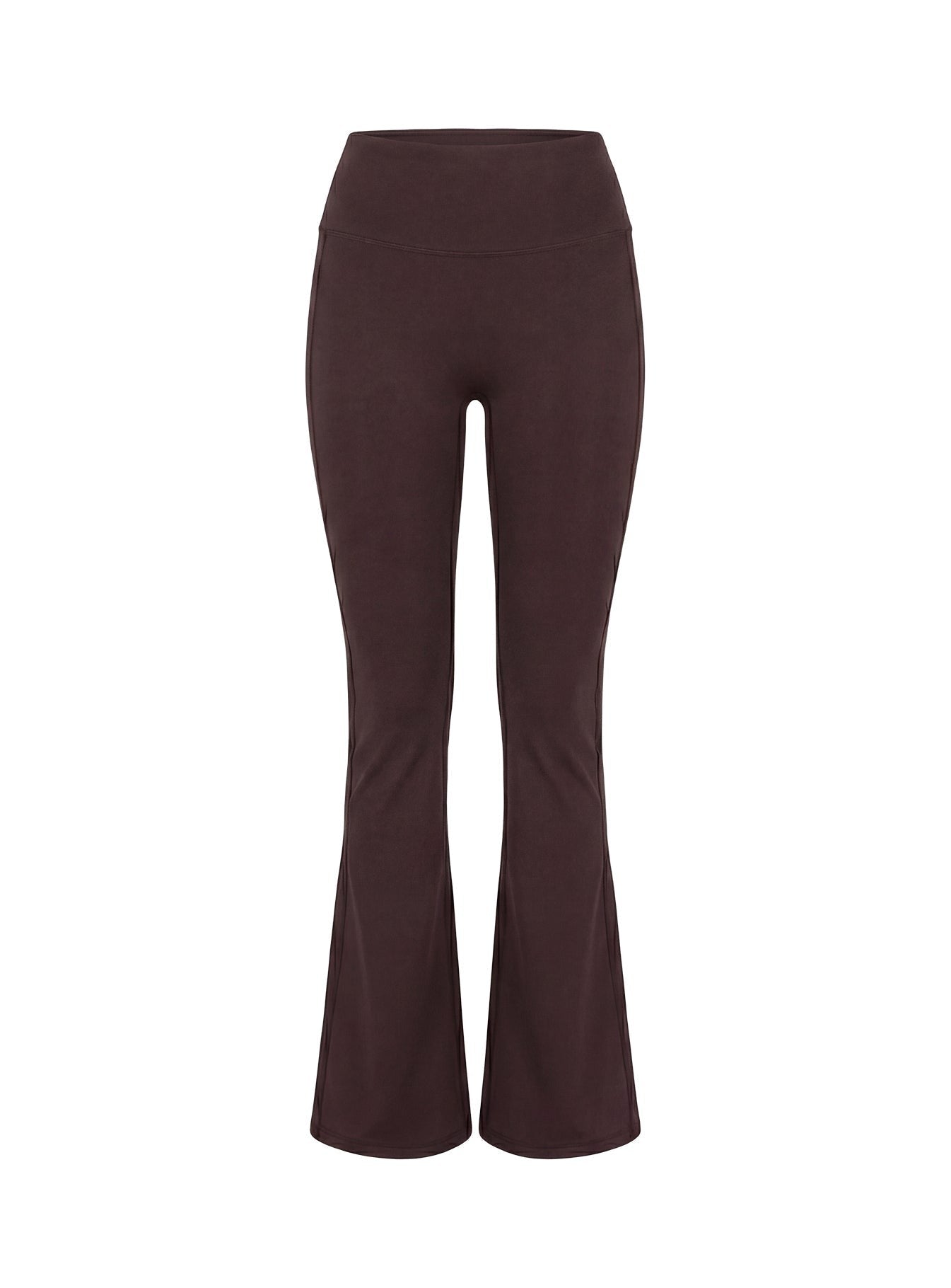 Energize Active Invisible Scrunch Flare Leggings Brown