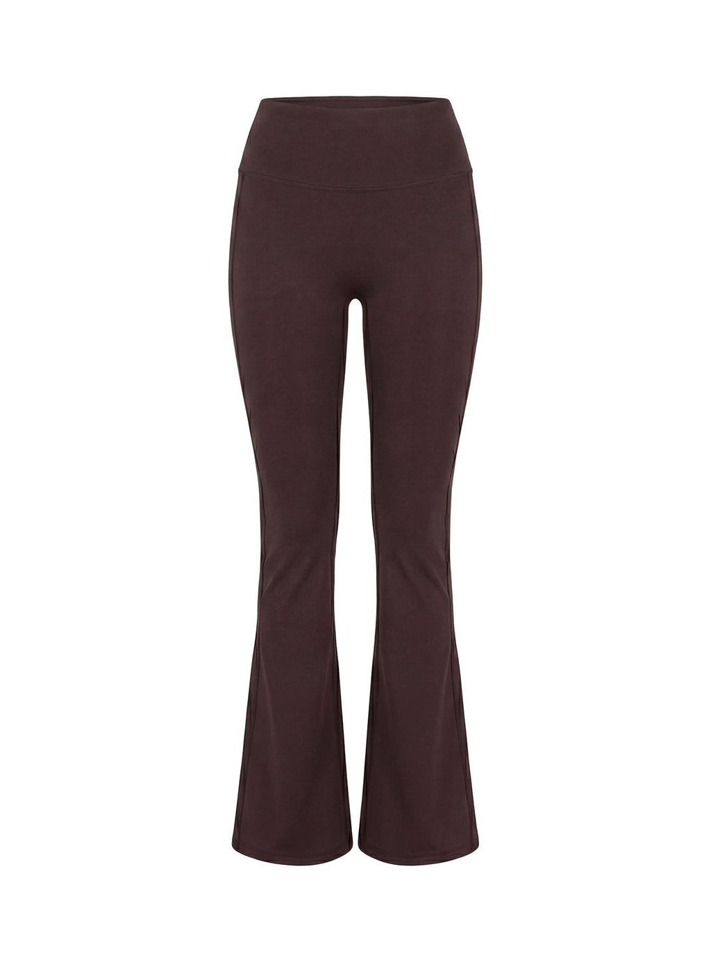 Energize Active Invisible Scrunch Flare Leggings Brown