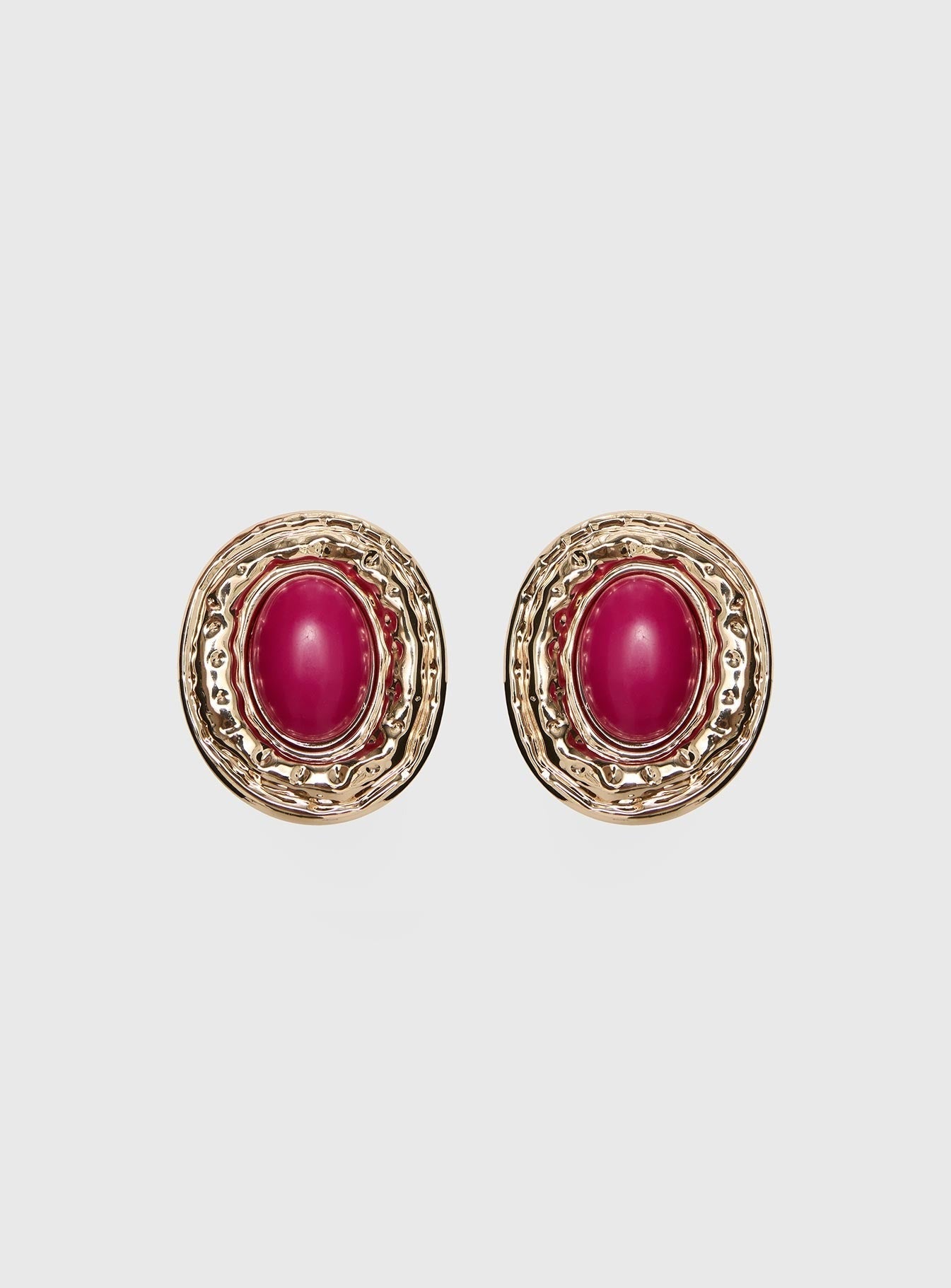 Fabiana Statement Stud Earrings Gold