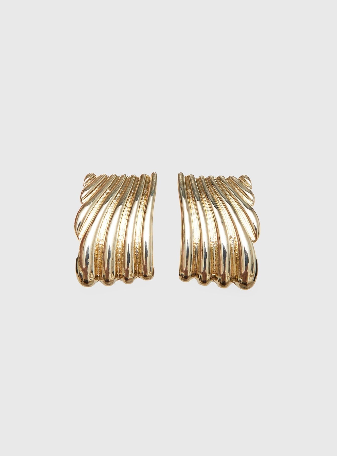 Precarious Earrings Gold