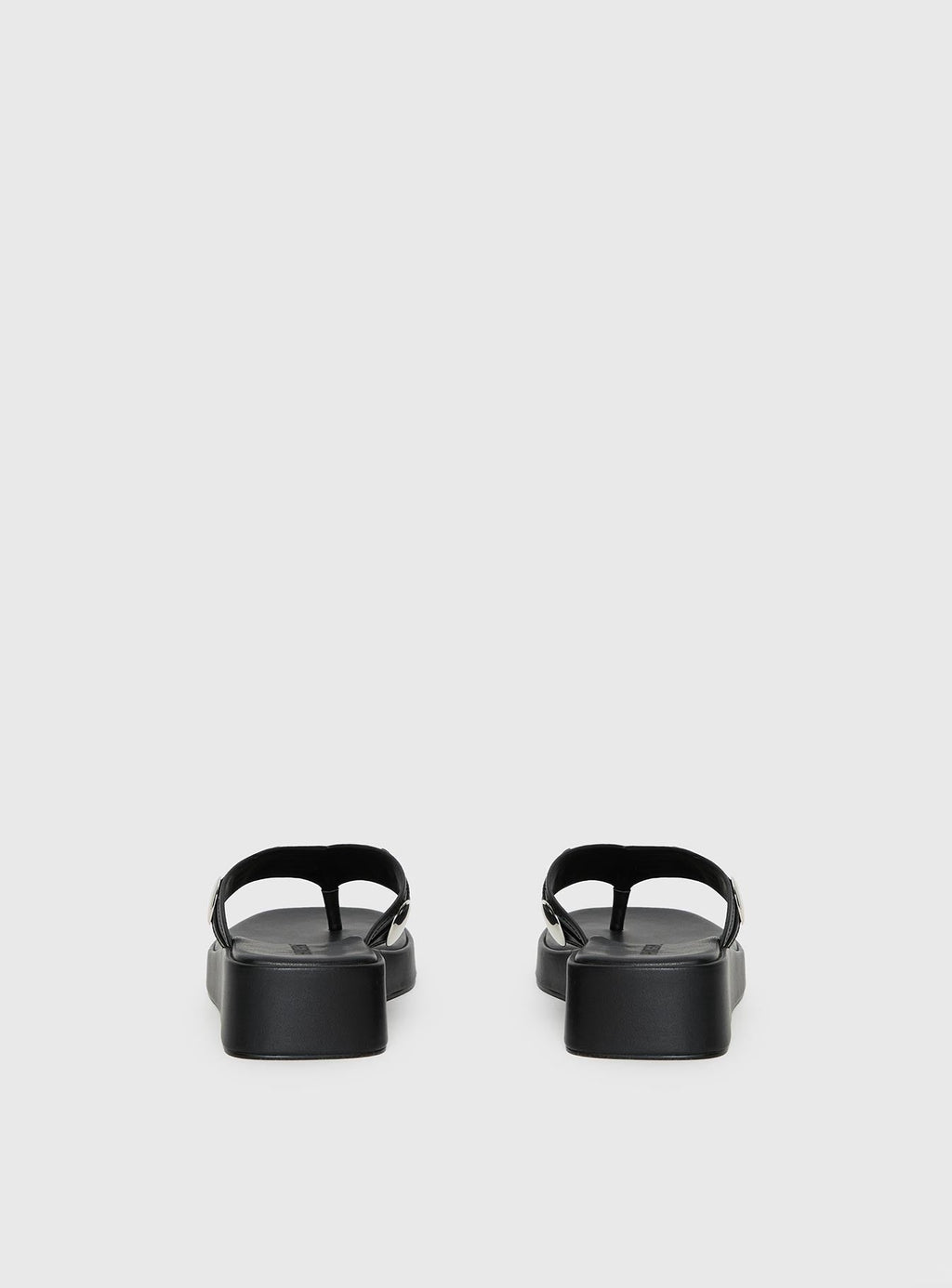Paislee Stud Detail Sandals Black
