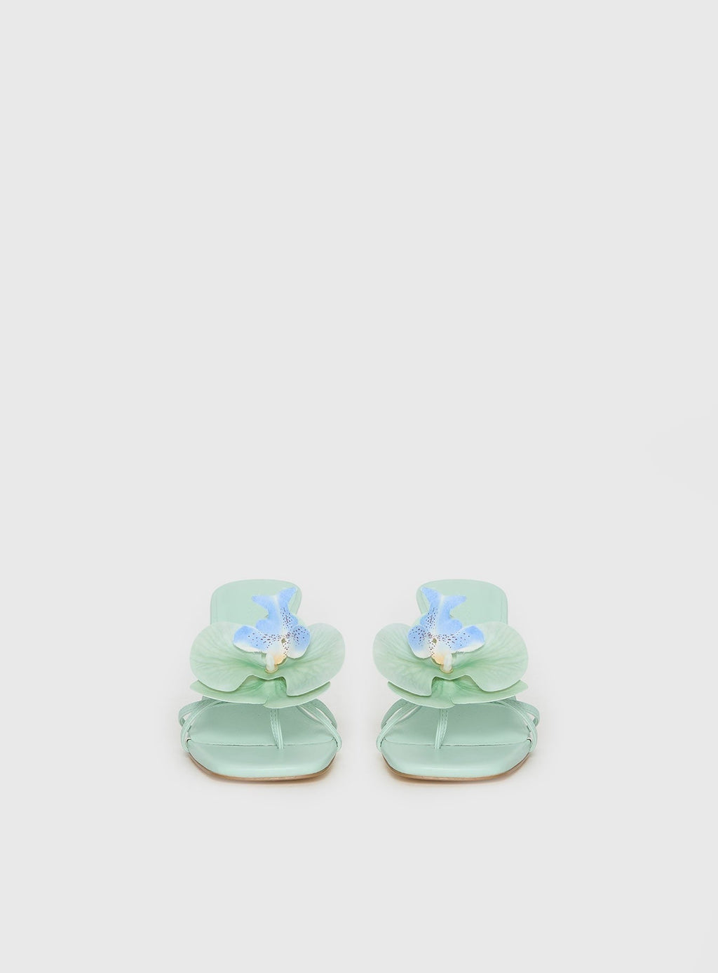Azira Flower Detail Heels Blue