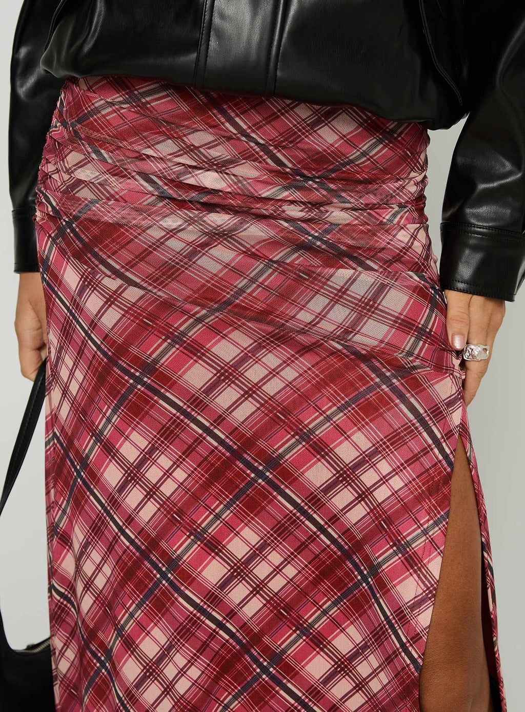 Cooperi Maxi Skirt Red Multi