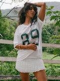 Out Of Sight Mini Skirt White