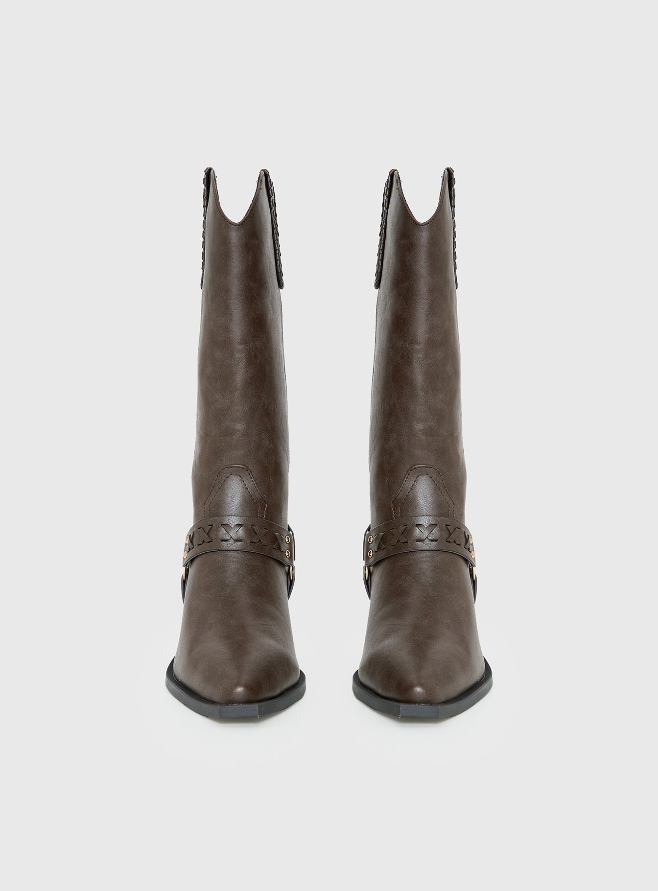 Billini Eldora Cowboy Boots Brown