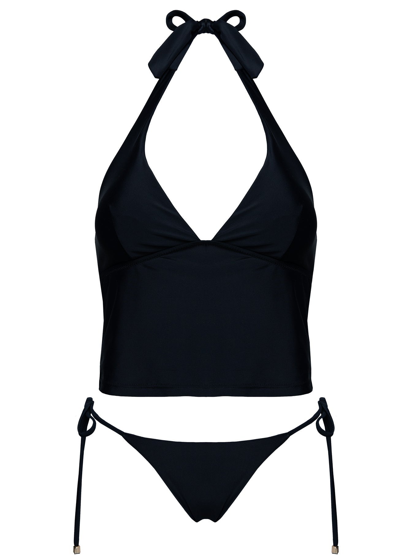Kenai Tie Side Bikini Bottoms Black