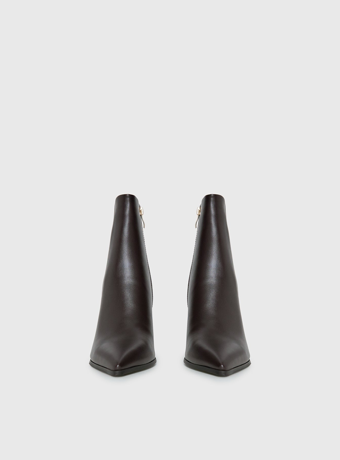 Billini Yordan Pointed Toe Ankle Boots Dark Cacao