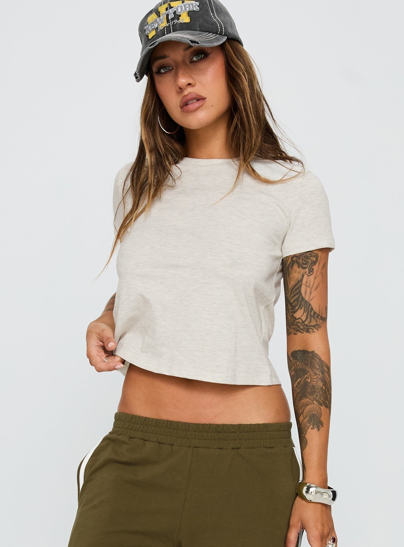 Micah Tee Grey Marle