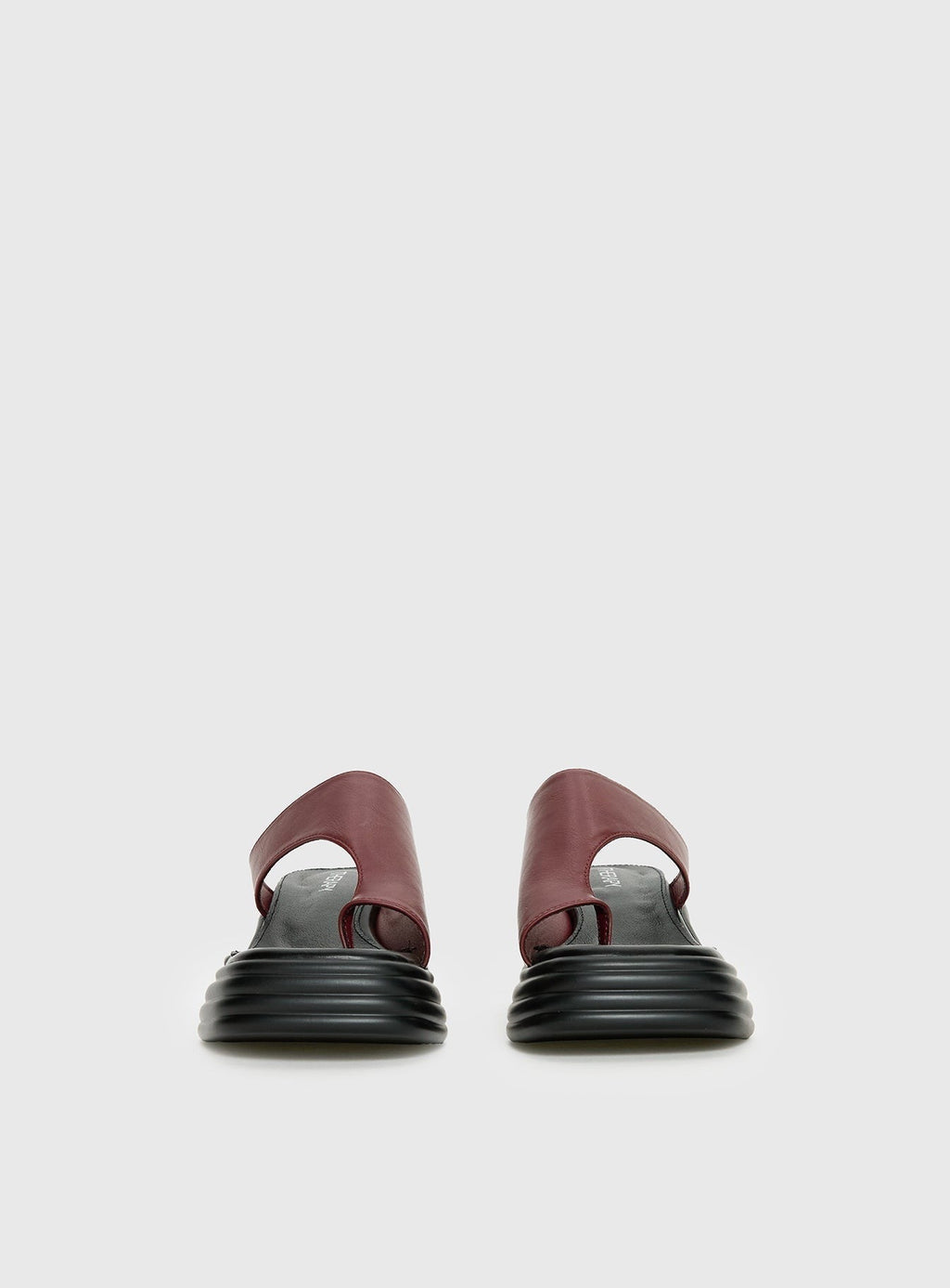 Therapy Finale Platform Sandals Red