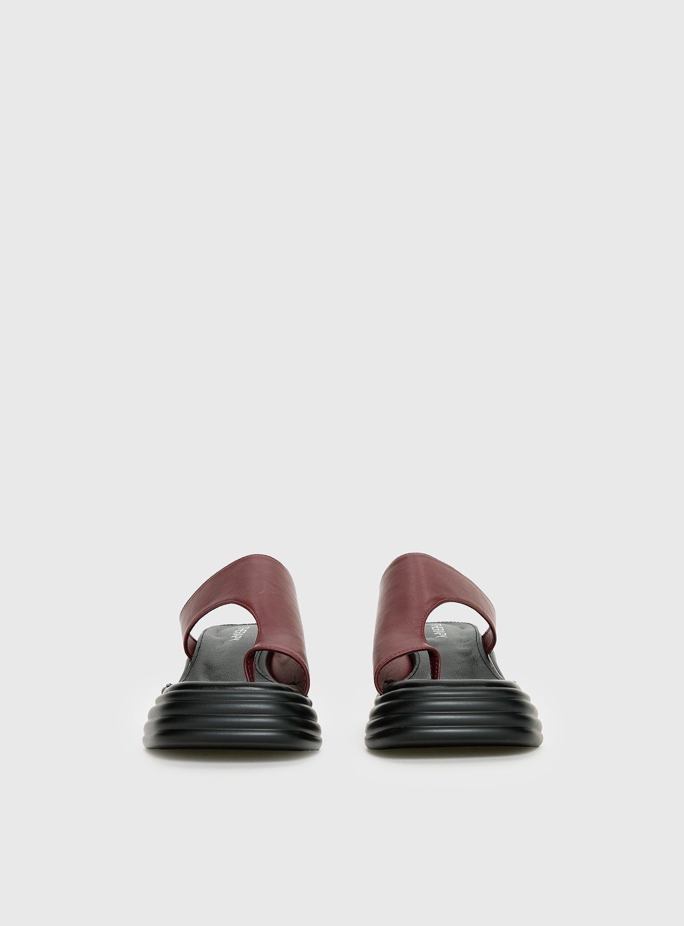Therapy Finale Platform Sandals Red