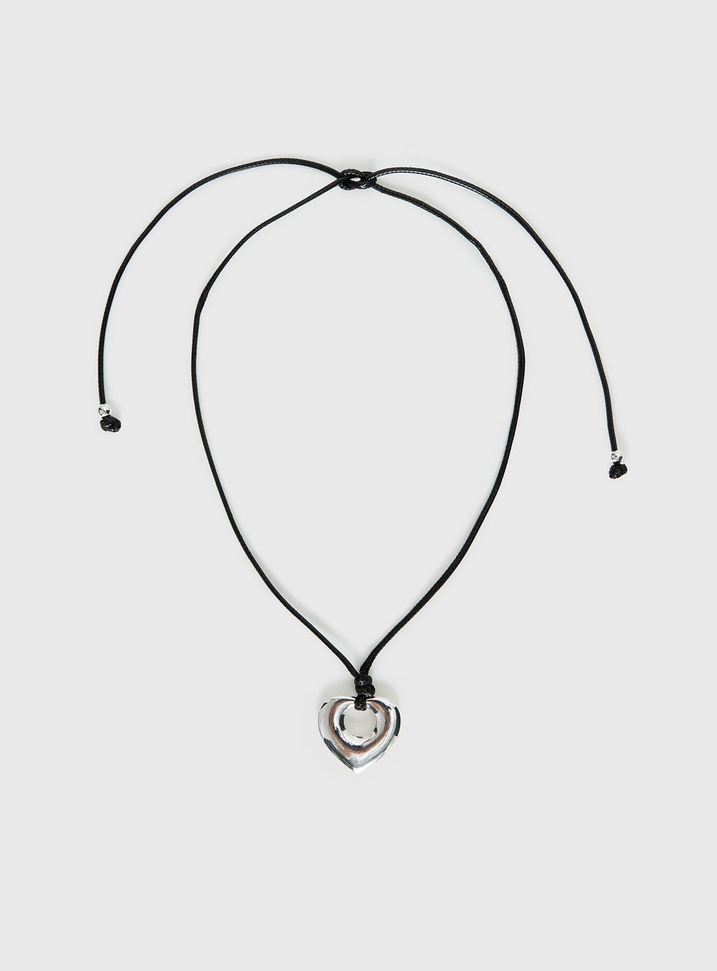 Evalena Pendant Necklace Silver