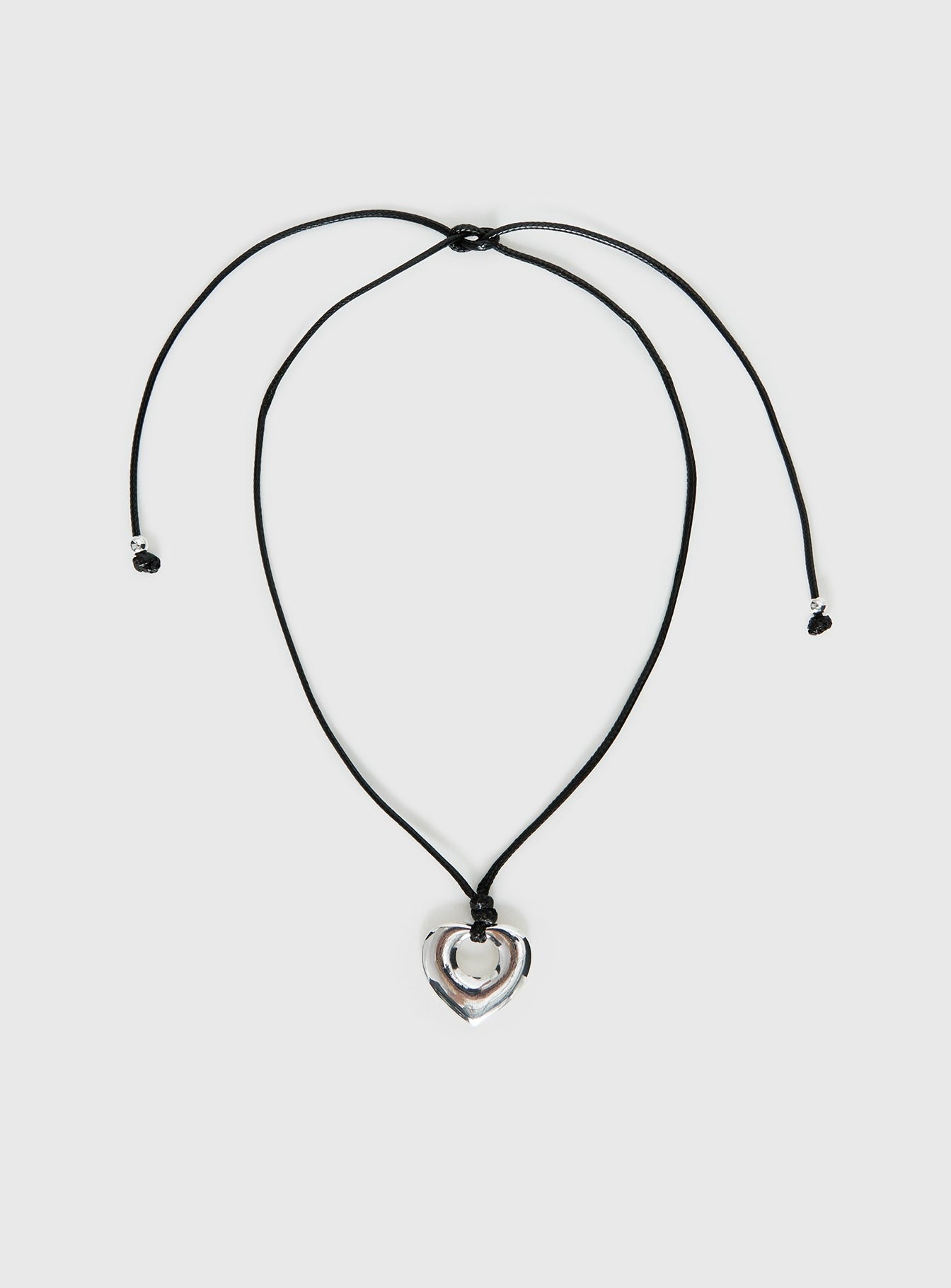 Evalena Pendant Necklace Silver