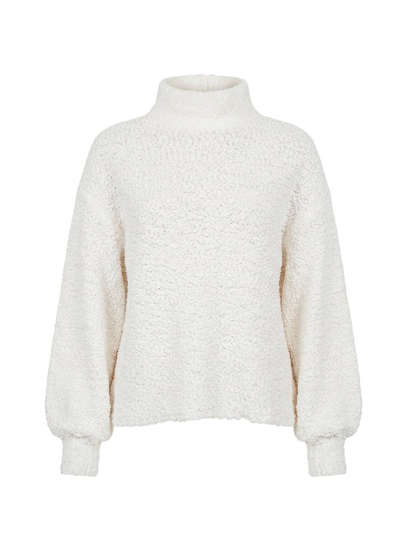 Feyre Boucle Jumper Ivory
