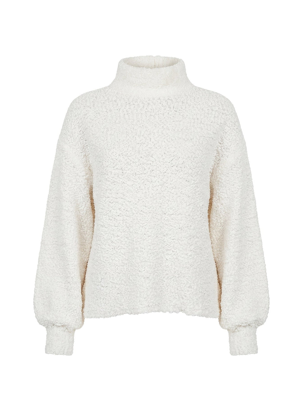 Feyre Boucle Jumper Ivory