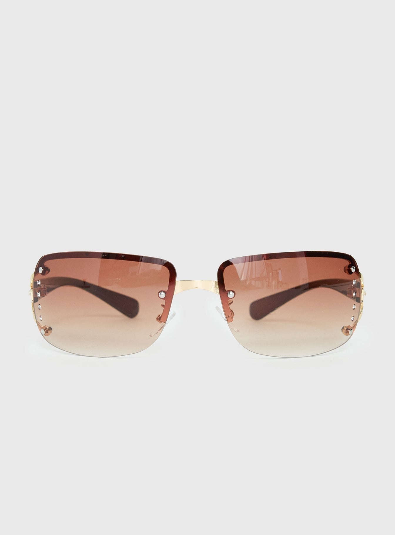 No Comparison Sunglasses Brown