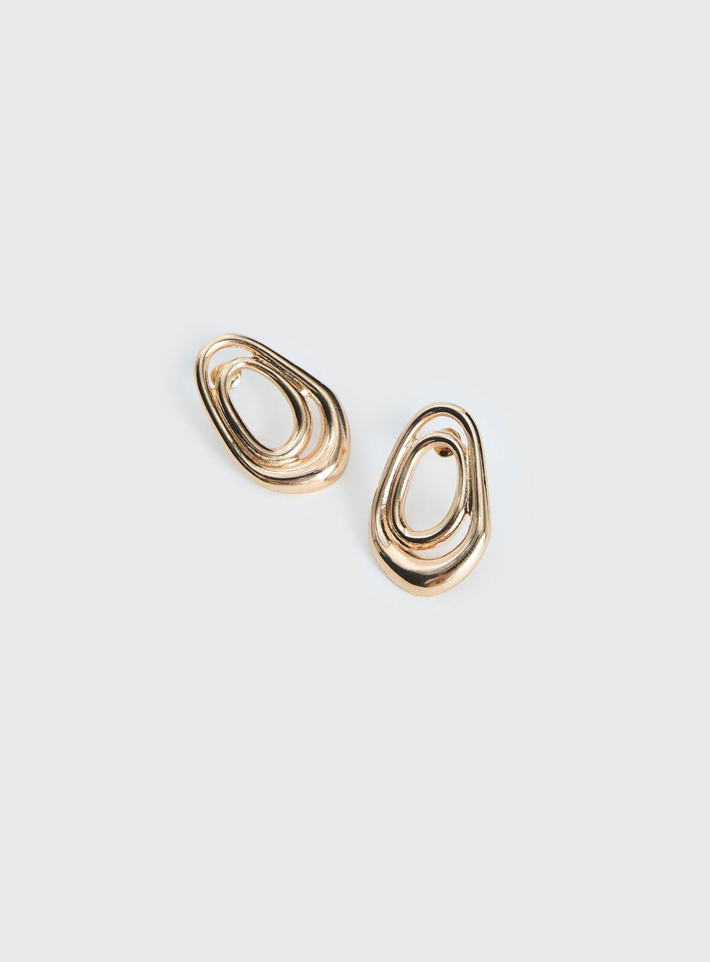 Be Alright Earrings Gold