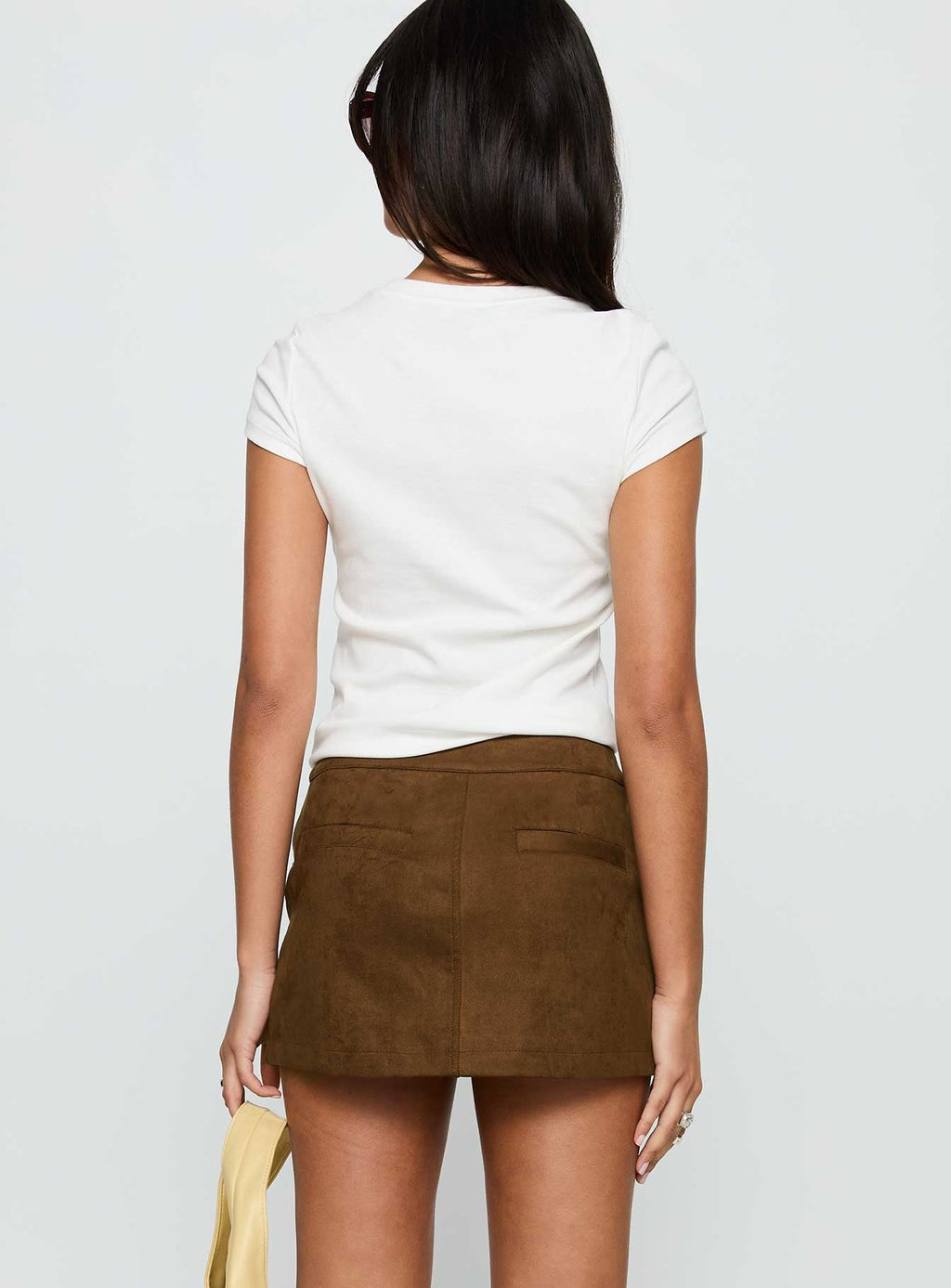Rhodeo Mini Skirt Brown