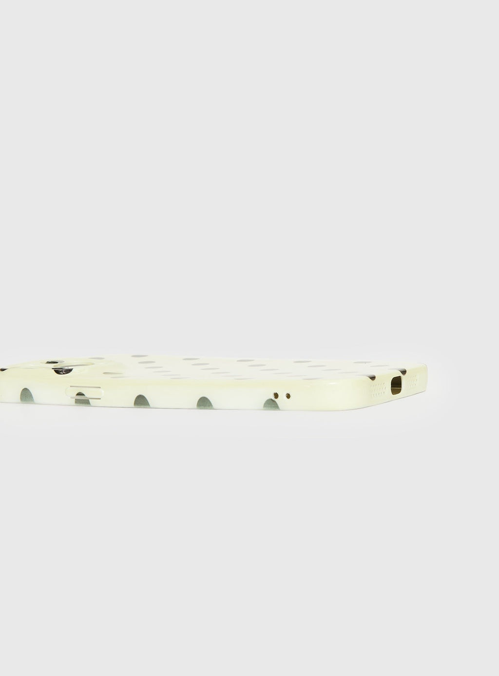 Milda iPhone Case Butter / Brown Polka