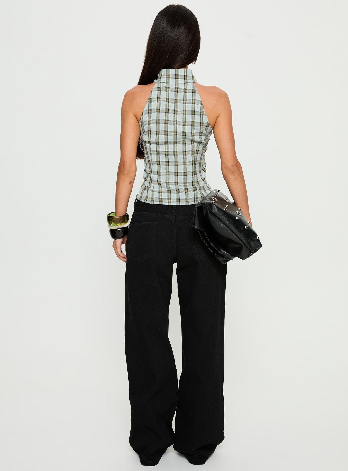 Serenitia Mid Rise Relaxed Jeans Jet Black