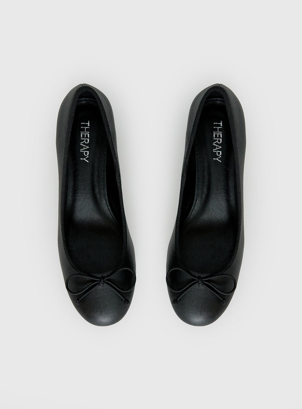 Therapy Diana Heeled Ballet Flats Black