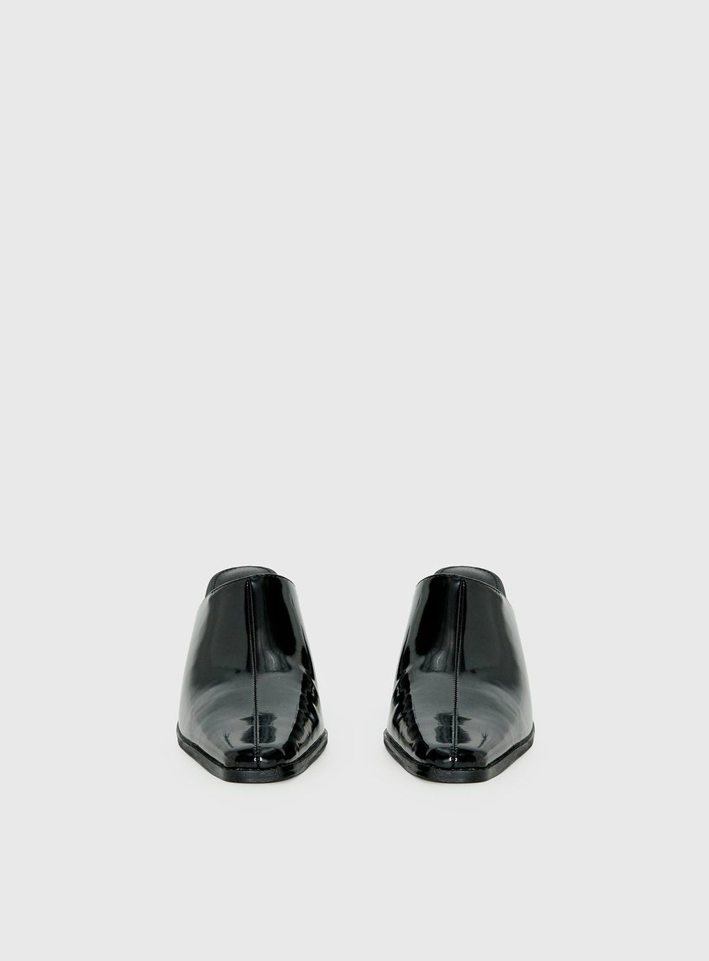 Hania Slip On Closed Toe Heels Black