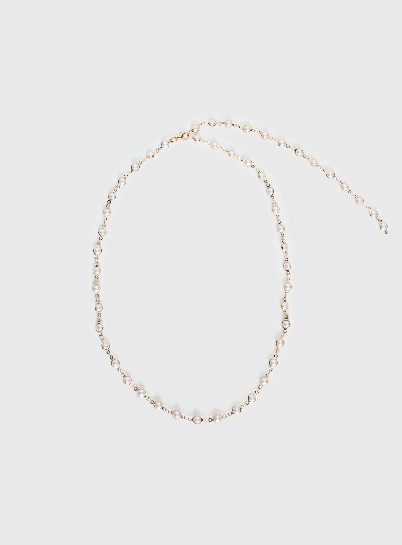 Elenita Long Necklace Gold