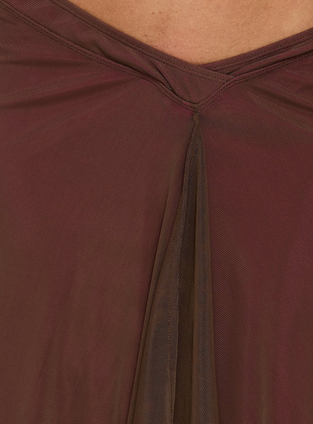 Erinhadi Midi Skirt Brown / Pink