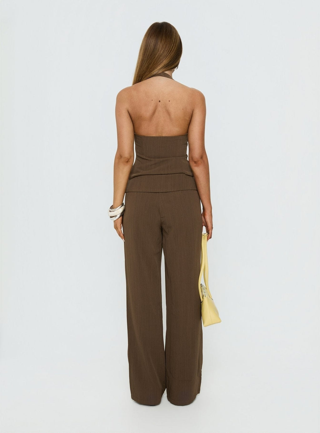 Wild Haze Tie Waist Pants Dark Green