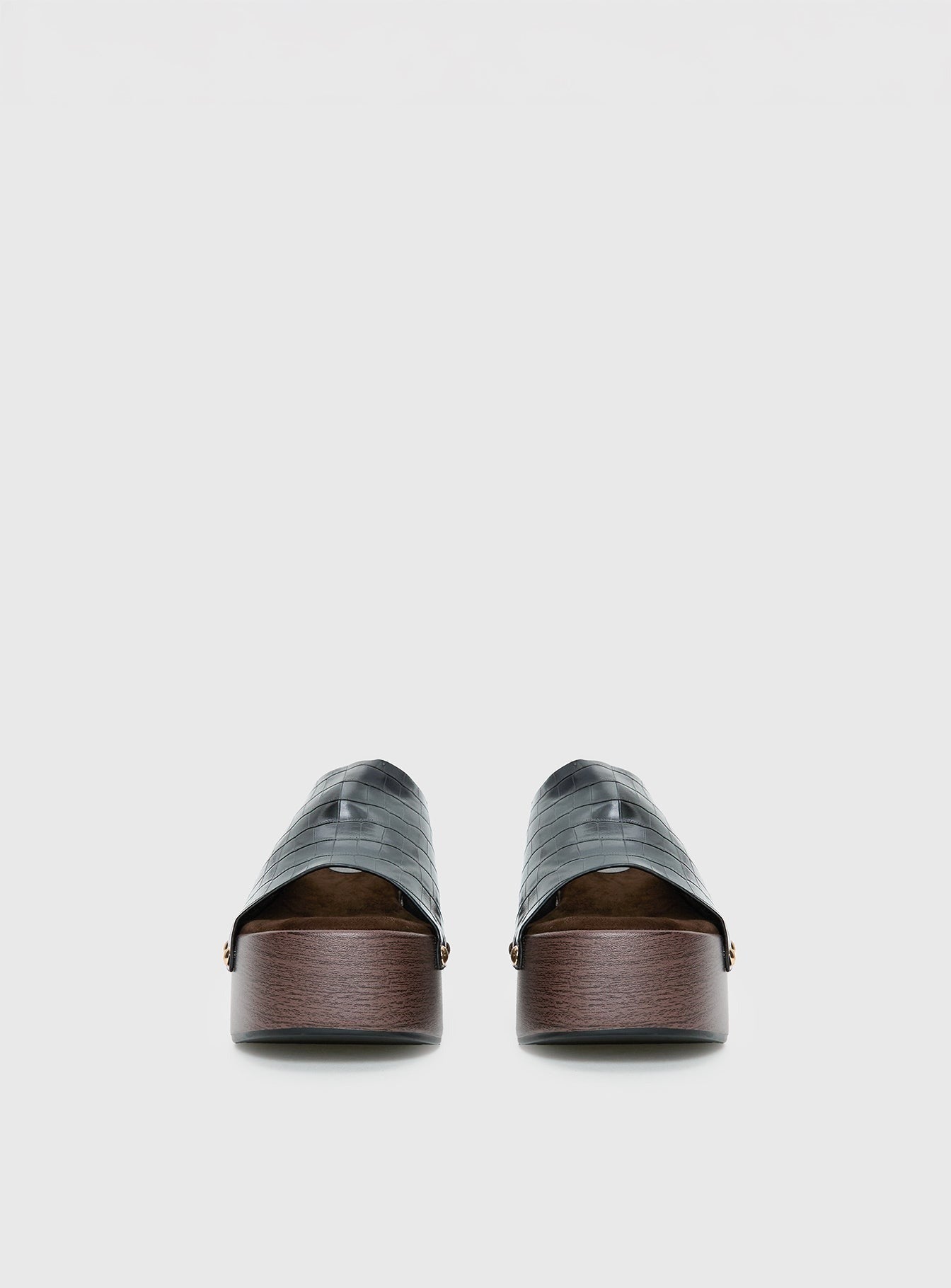 Therapy Imani Platform Sandals Black