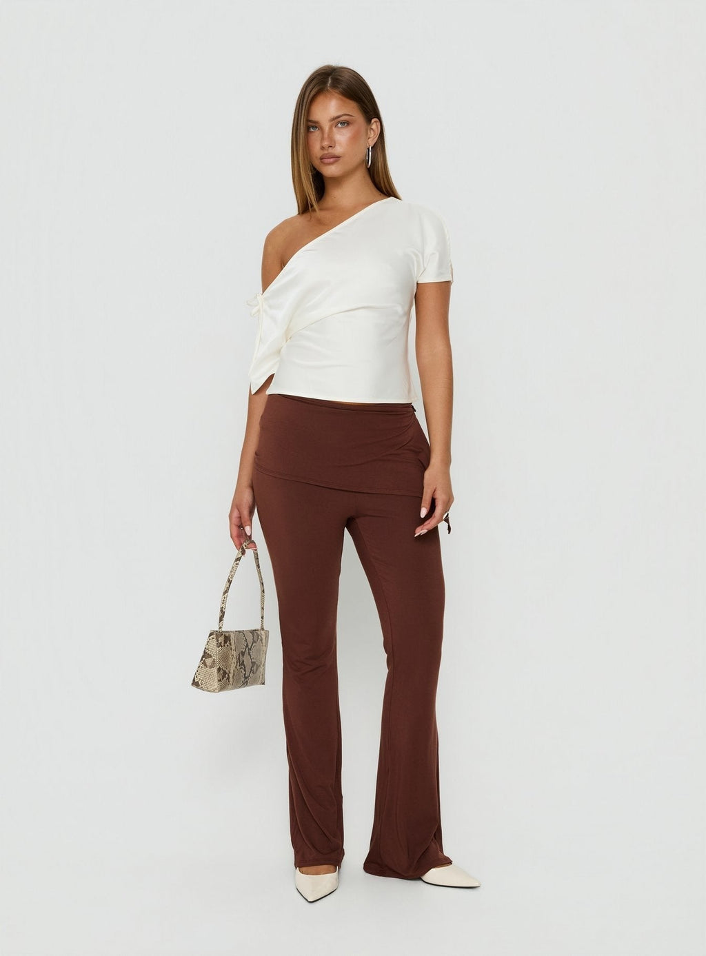 Masimo Layered Pants Chocolate