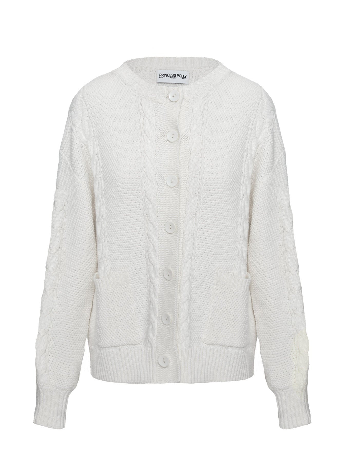 Aldgate Knit Cardigan Ivory