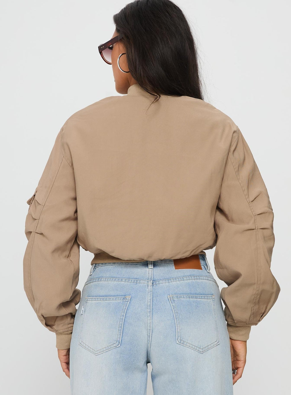 Treyson Pocket Front Jacket Beige