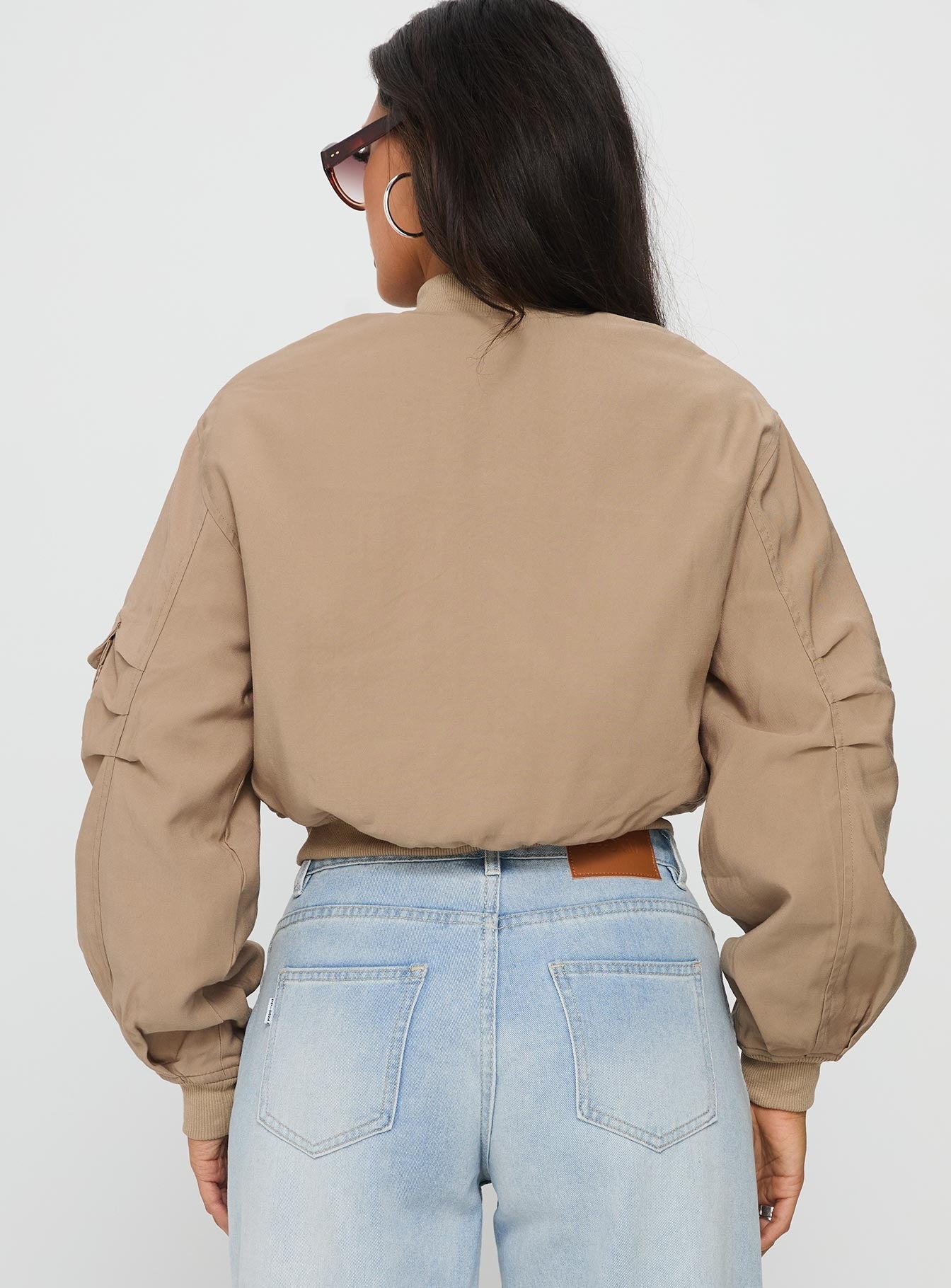 Treyson Pocket Front Jacket Beige