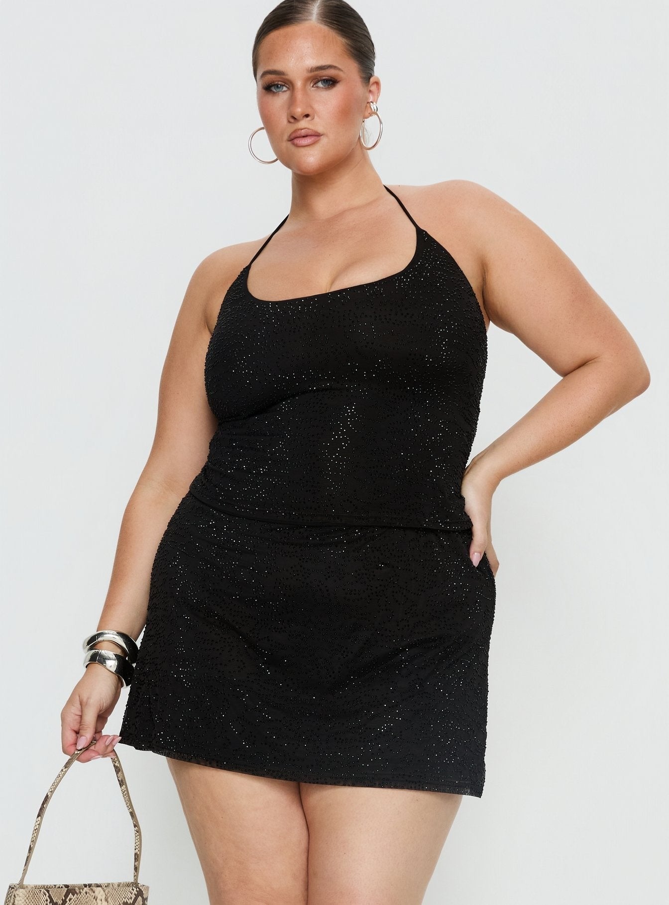 Jenesa Skort Black Curve