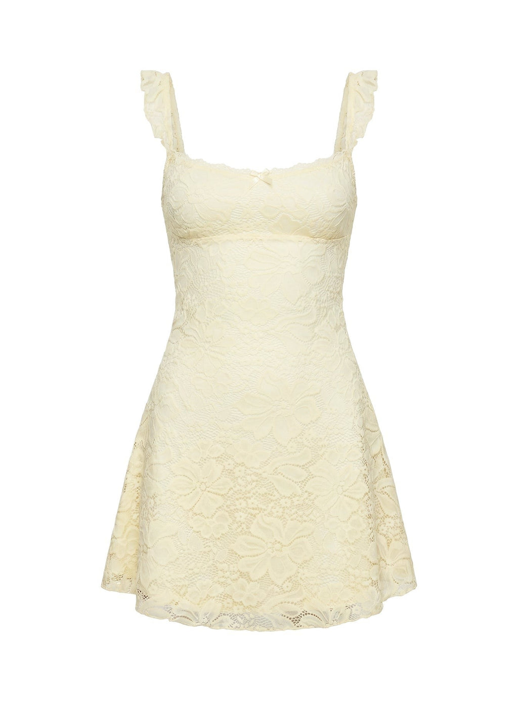 Beacall Mini Dress Lemon Petite