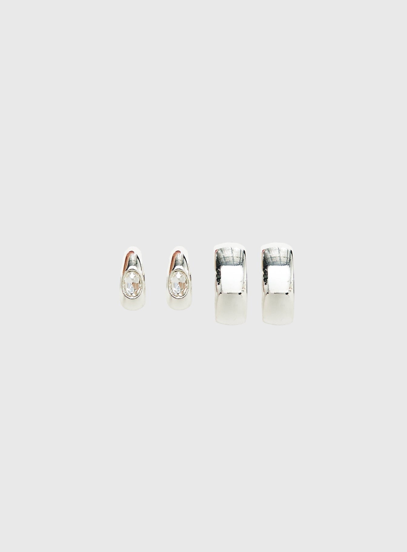 Zennie Earring Pack Silver