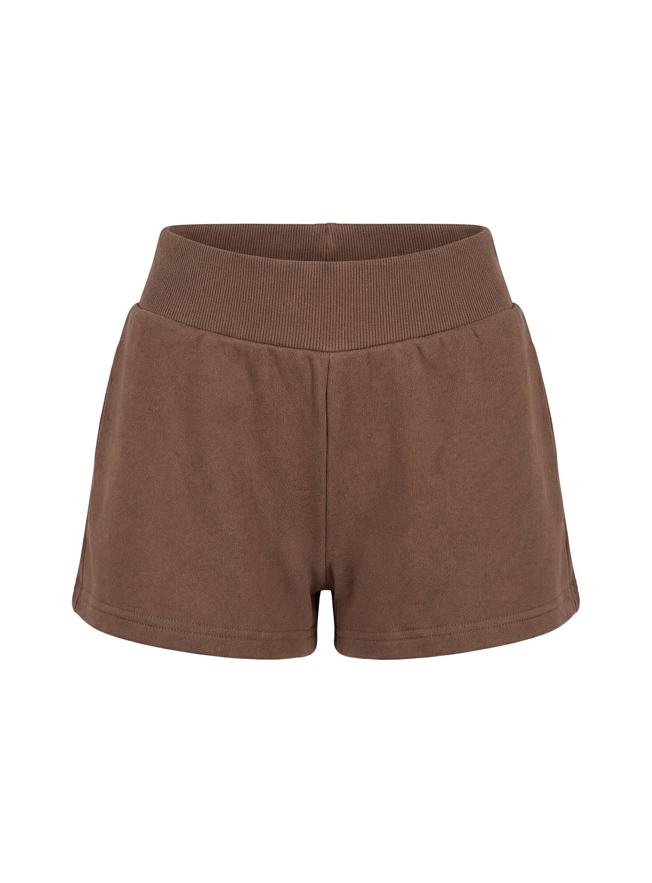 Daybreak Rib Waist Shorts Cocoa