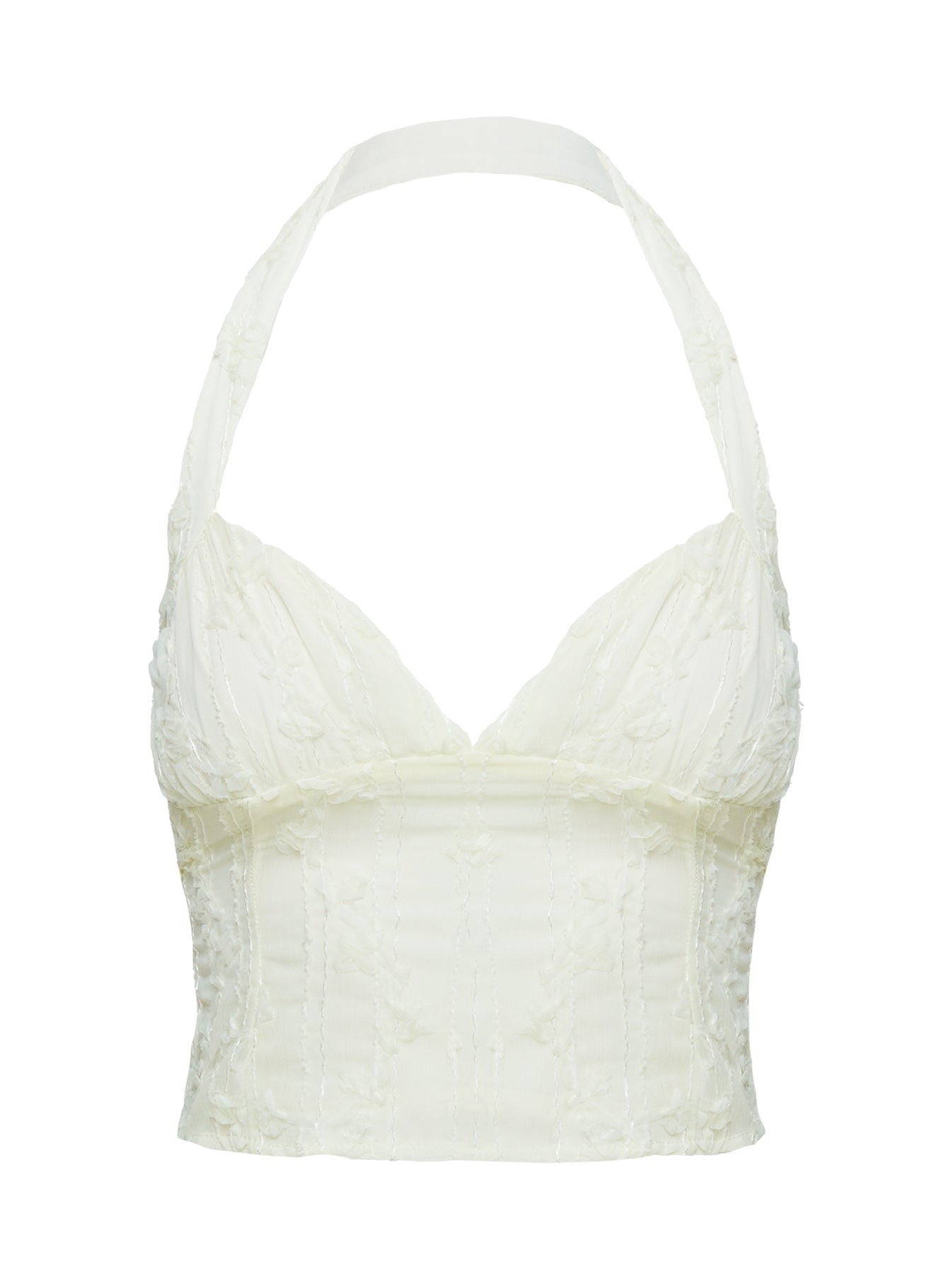 Aspyn Halter Top Yellow