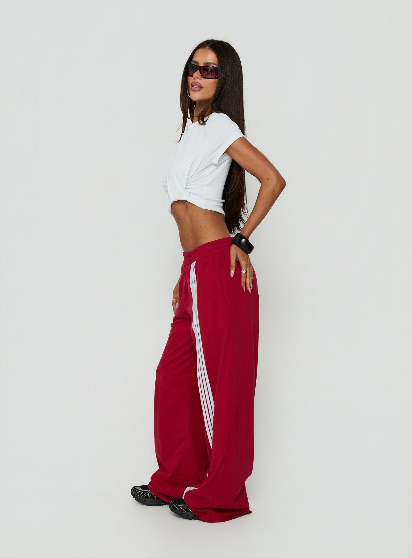 Red Eye Track Pants Red