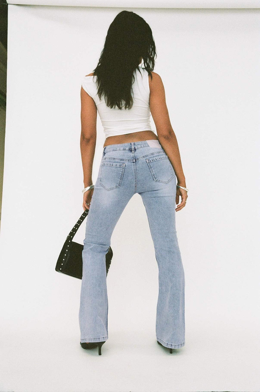 Bethany Low Rise Bootleg Jeans Light Wash