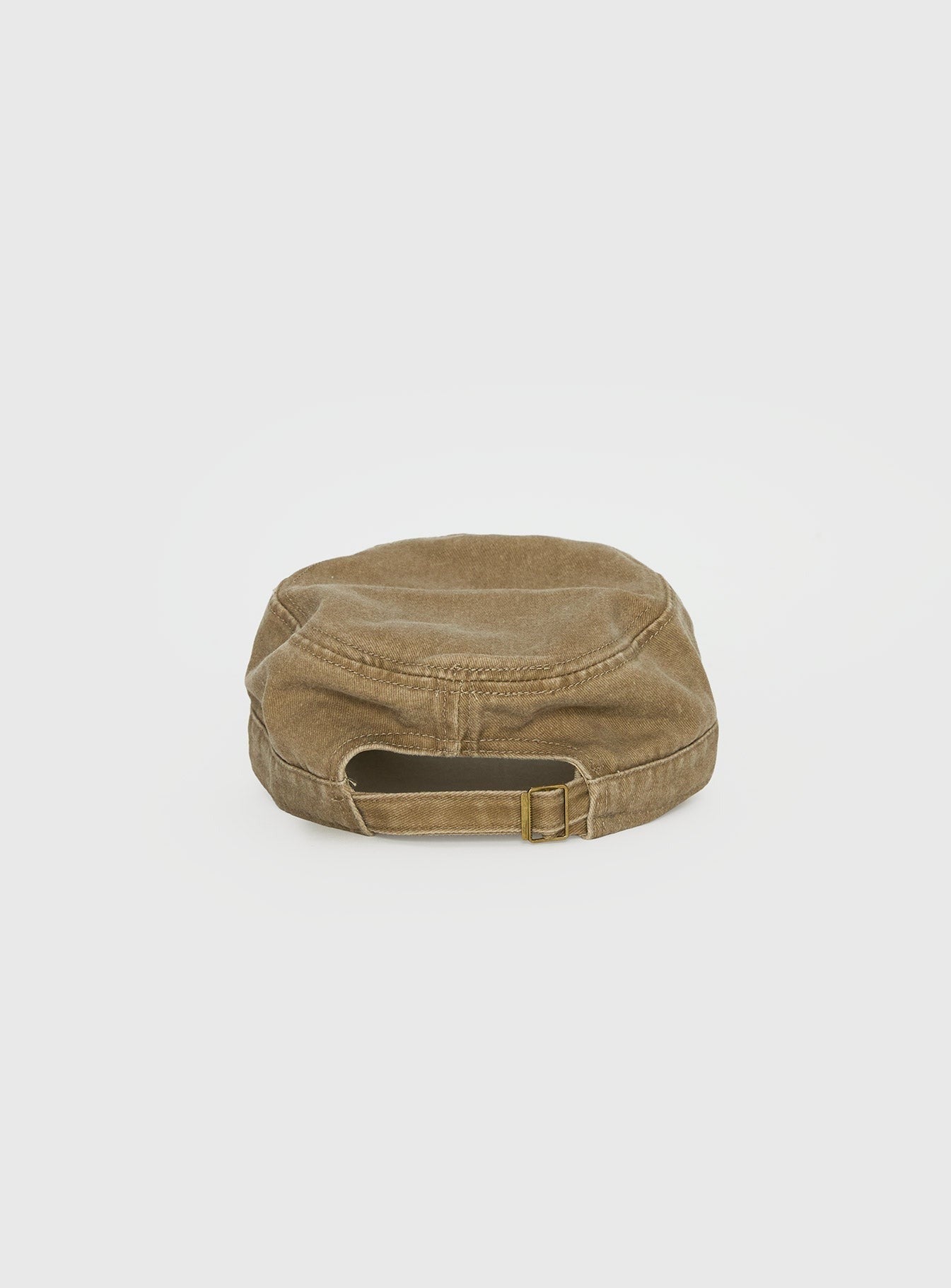Odera Military Cap Washed Beige