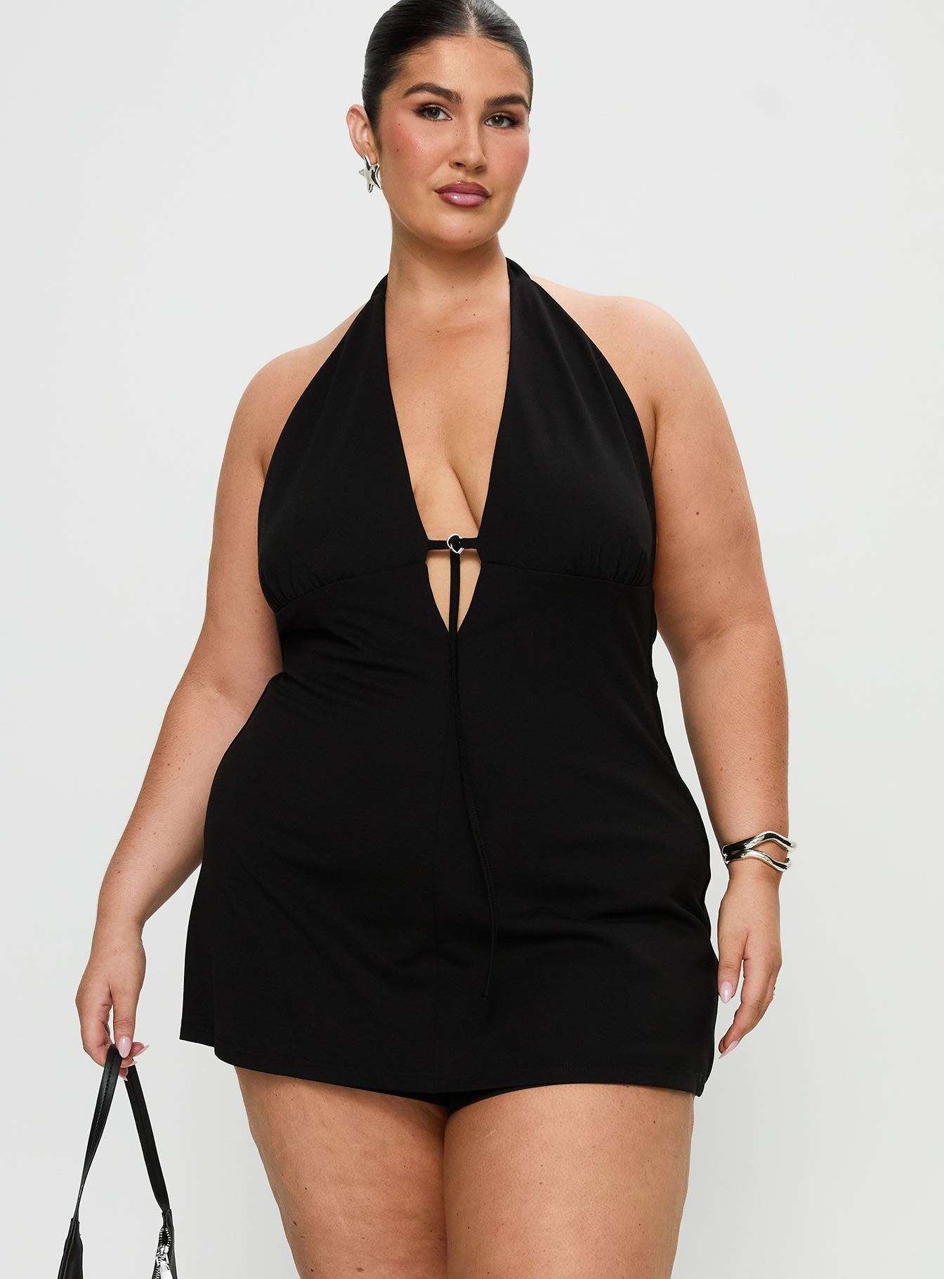 Hanah Romper Black Curve