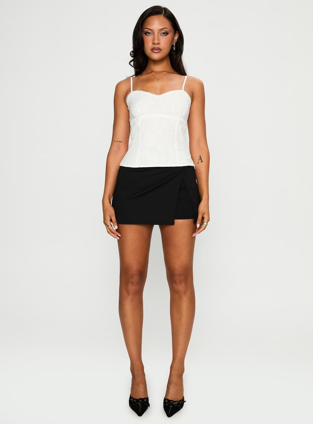 Idolized Top White