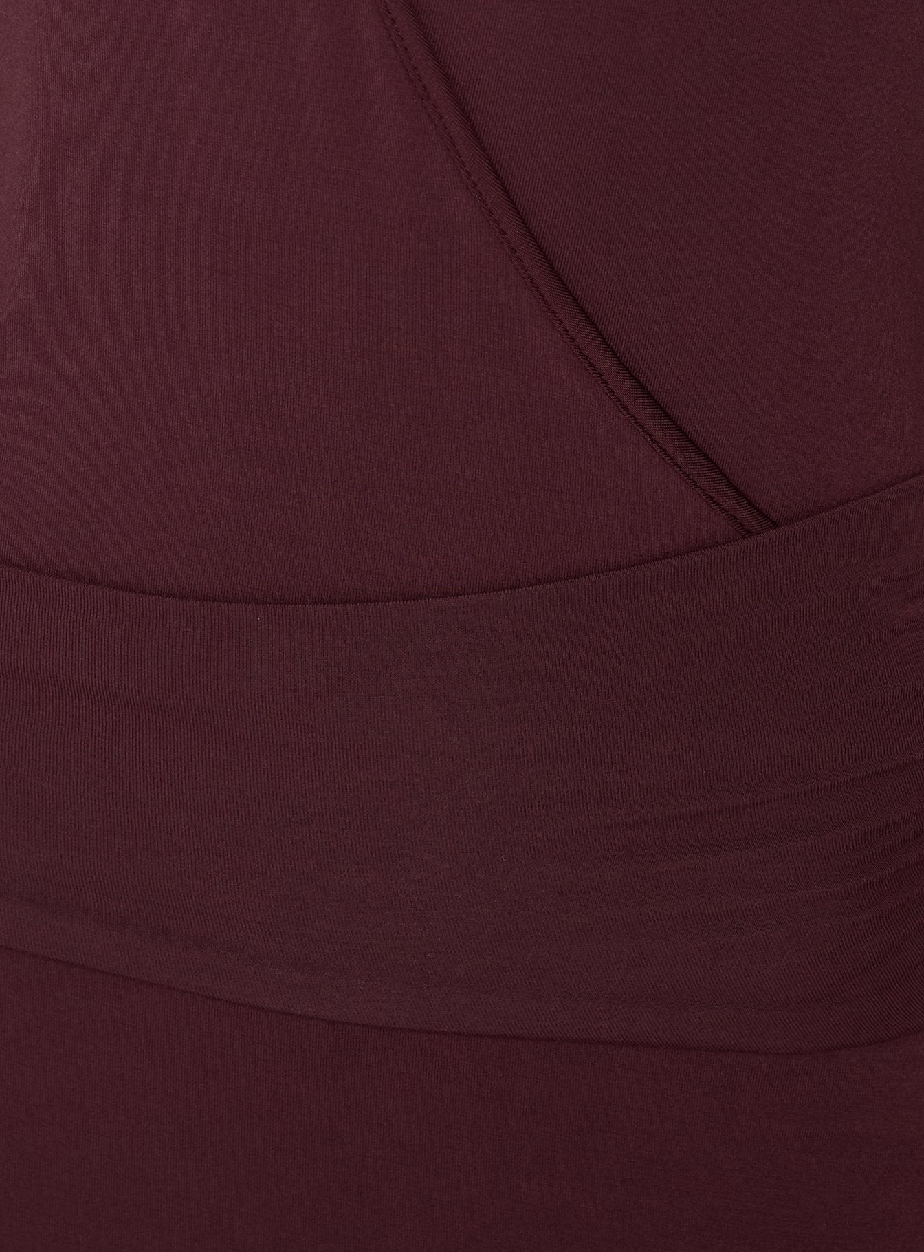 So Major Draped A-Line Maxi Dress Plum