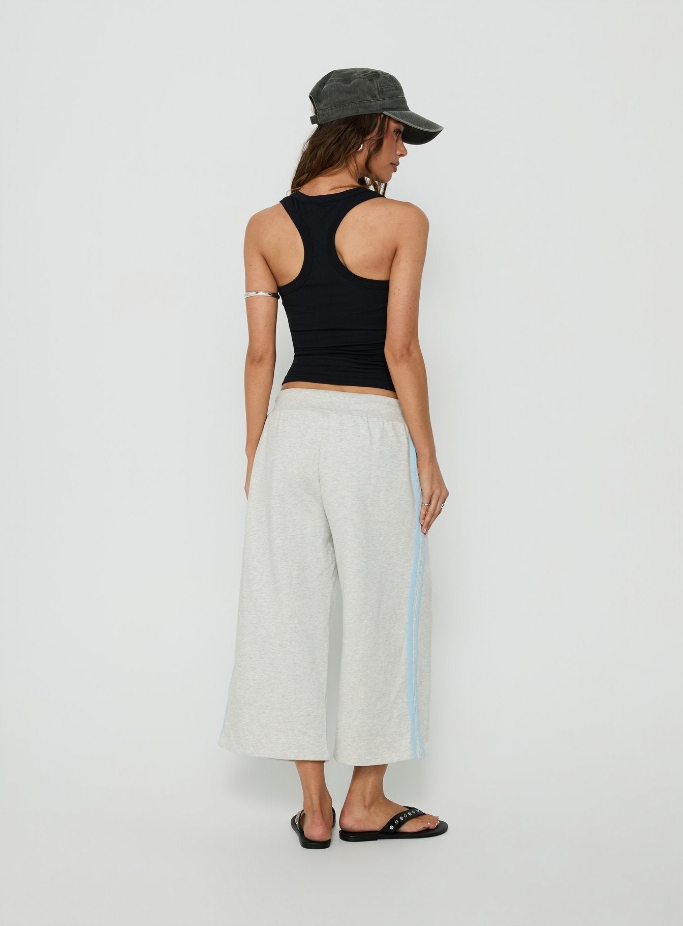 Dojo 3/4 Track Pants Grey Marle