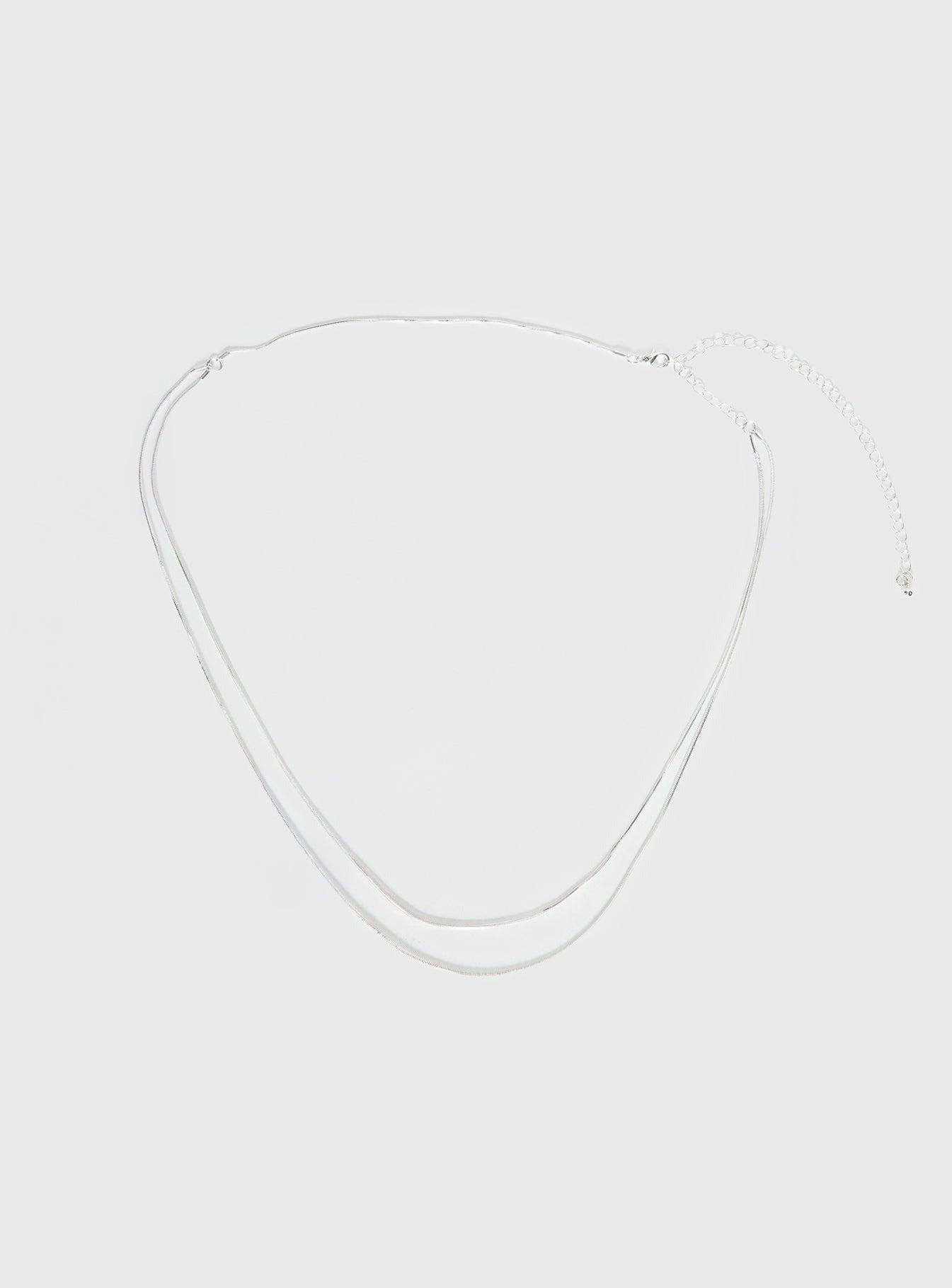 Dressed Up Dainty Chain Belt Silver